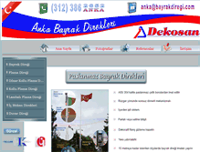 Tablet Screenshot of bayrakdiregi.com